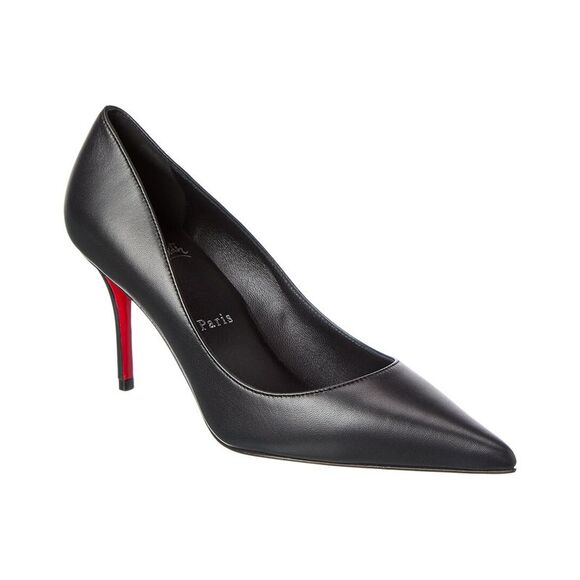 Christian Louboutin Miss Z 80 Leather Pump Black